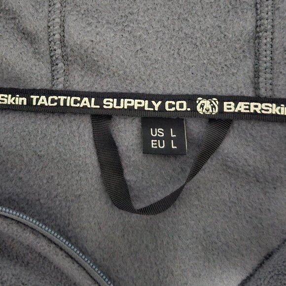 BAERSkin Tactical Hoodie, Gray, size L, Men's - Picture 2 of 5
